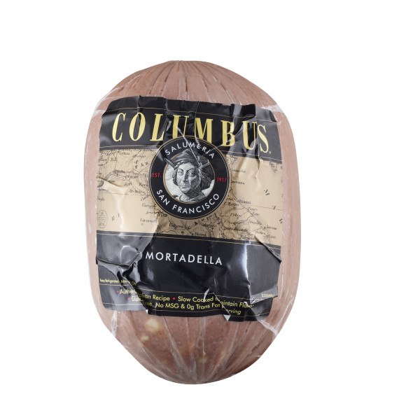 COLUMBUS Mortadella Football 2/4.5lb avg. . C1CB - Front Center Inner Pack (Hi Res)