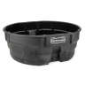 Rubbermaid Commercial, Structural Foam Stock Tank with Oversized Drain Plug, 50 gal, Black