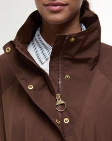 Suri Showerproof Jacket Walnut/Safari Dress Tartan