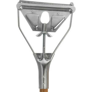 Carlisle, Quick Change Wood Mop Handle, 63", Natural