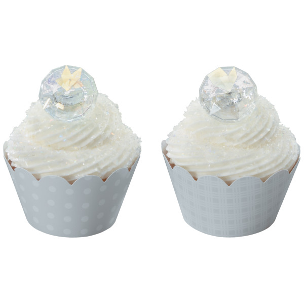 White Polka Dot & Pattern Reversible Treat Wraps®