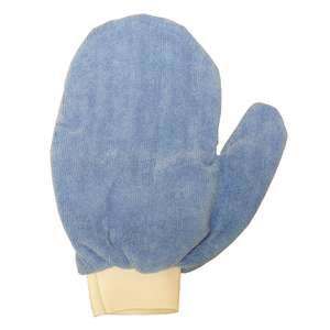 Hillyard, Hand Mitt, Microfiber, Blue