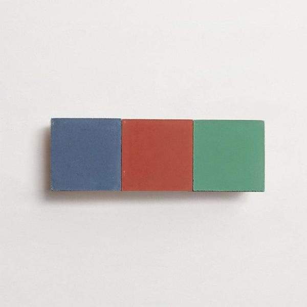 cement: mythology checkerboard | oz | grande | matte | trio | flame, nettle + abyss | sample 