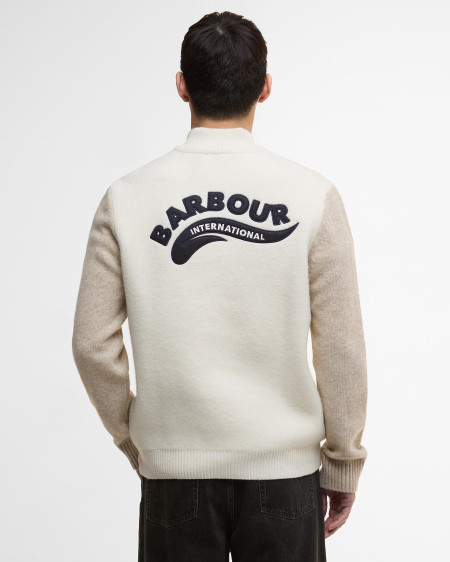 Maglione Hutchy con zip corta