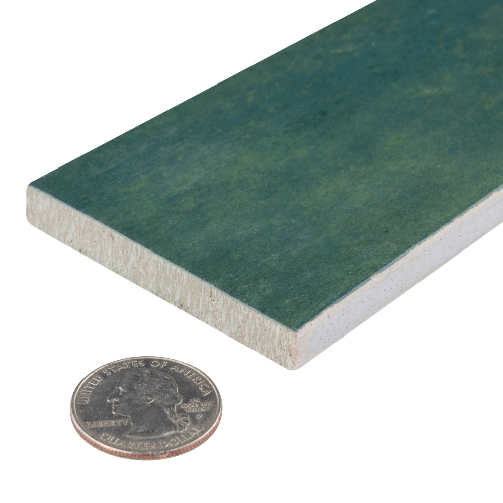 Sample – Capri Brick Oliva Porcelain Floor and Wall Tile