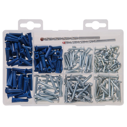 Metal Screws and Drill Bits Kit Medium