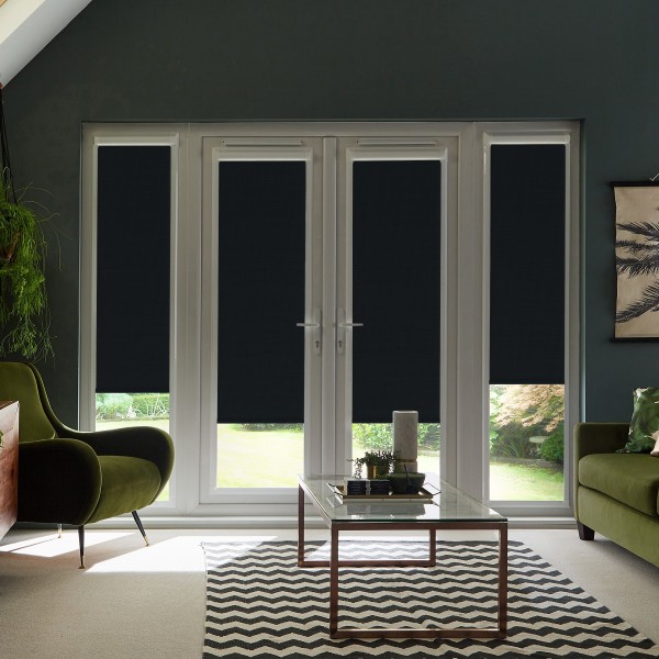 Warren Black Roller Blind