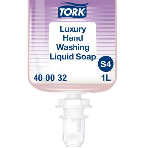 Tork, Luxury Hand Washing Liquid Soap,  1 Liter Cartridge