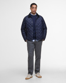 Tracker Quilted Jacket Navy