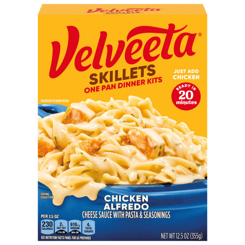 Velveeta Skillets Chicken Alfredo One Pan Dinner Kit