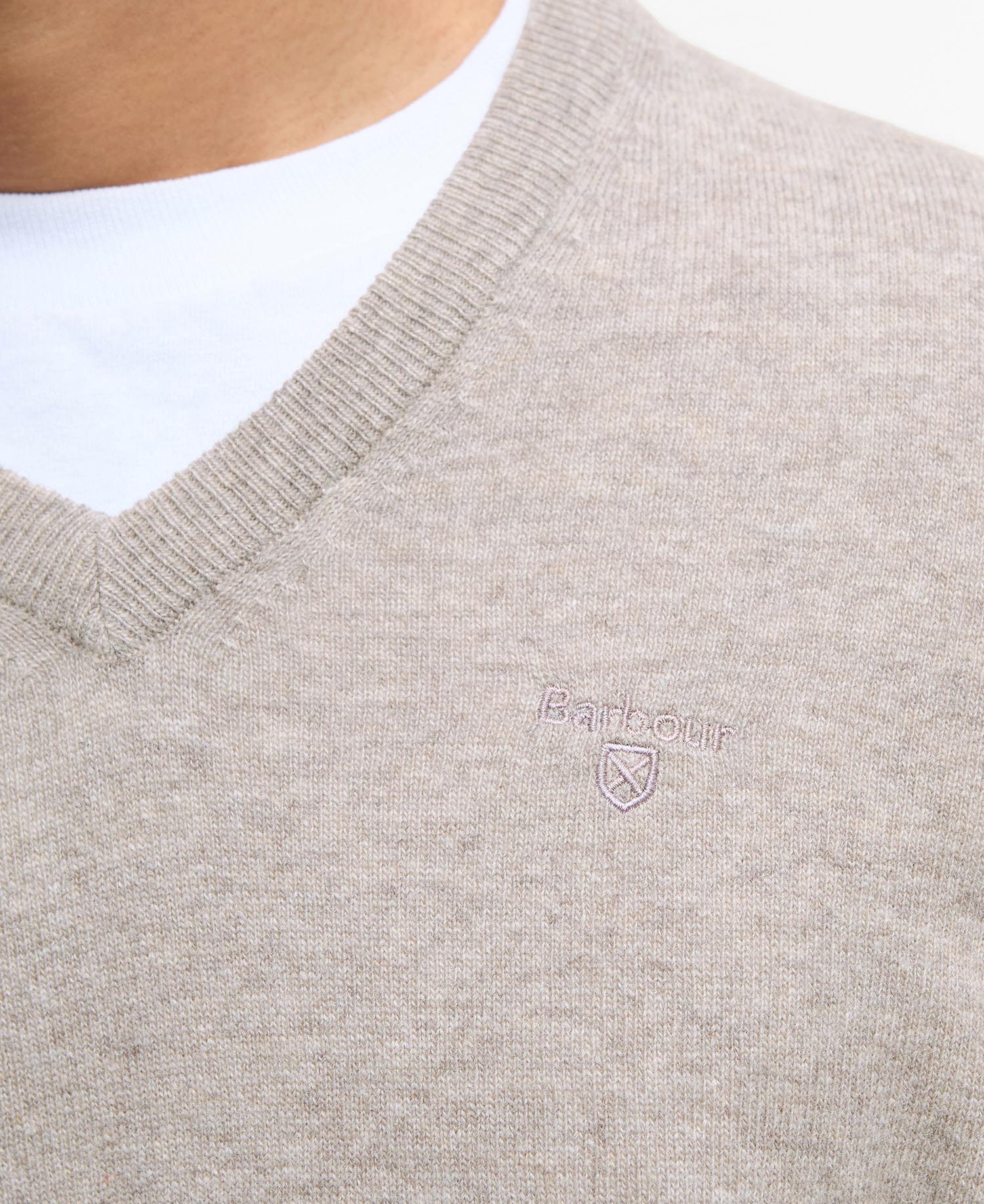 Essential V-Neck Jumper image number 4