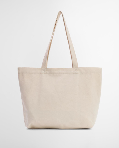 Script Tote Bag Natural