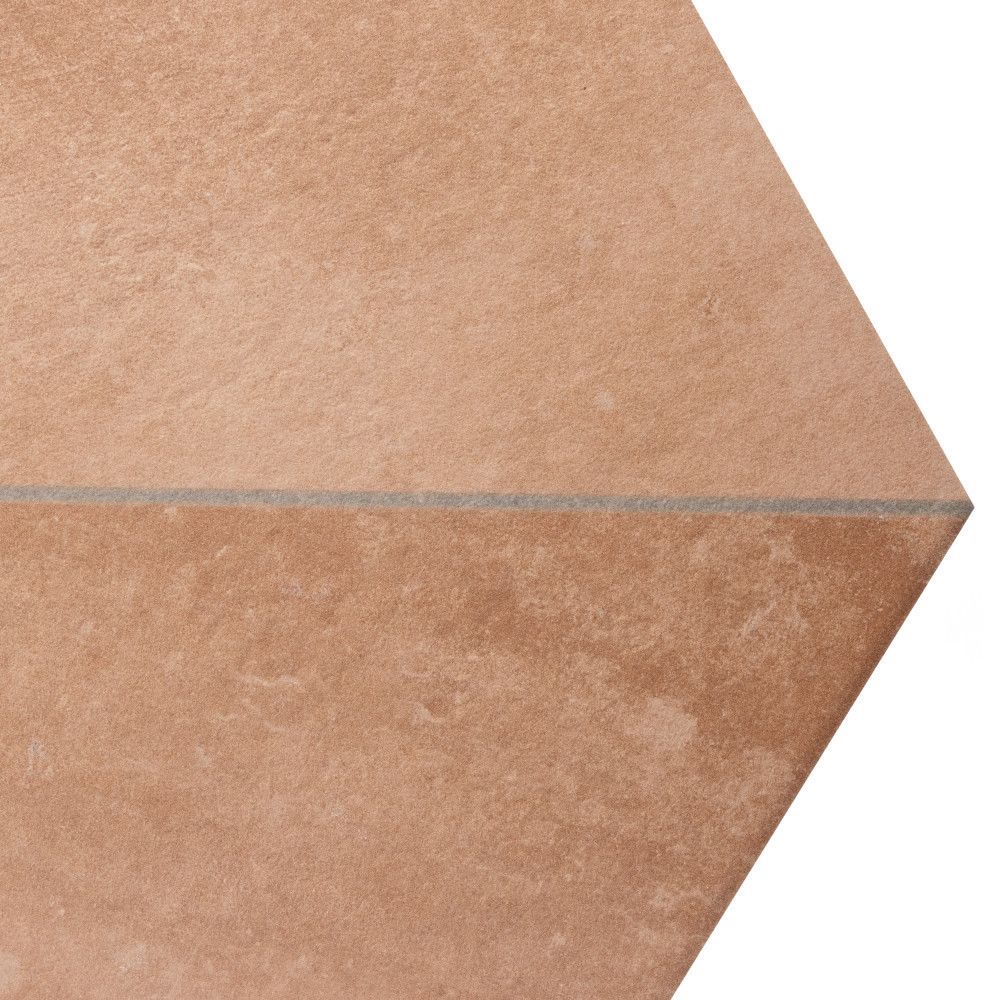 Argillos Hex Rhomboid Teja 20-1/2 in. x 23-5/8 in. Porcelain Floor and Wall Tile