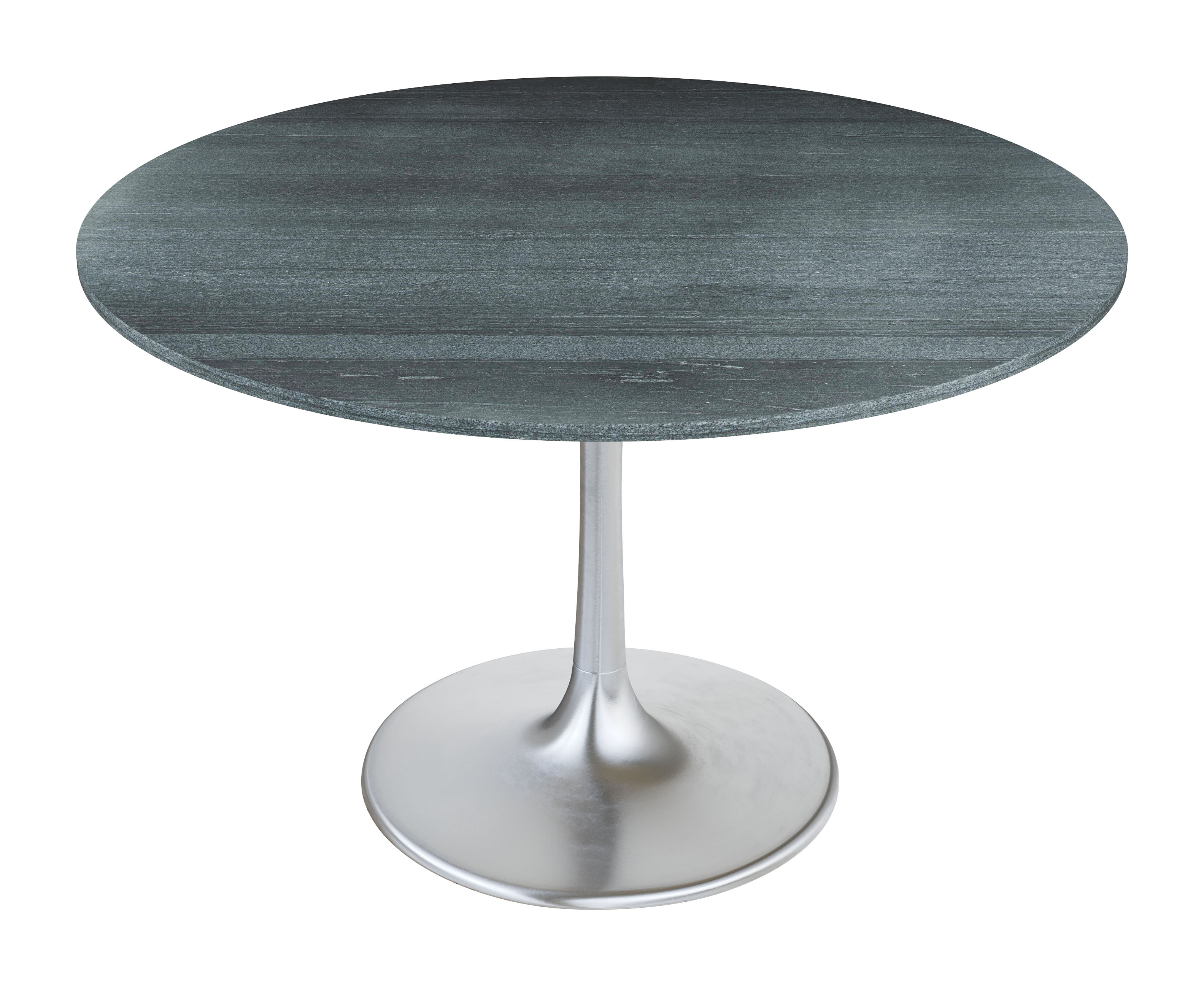 Metropolis Dining Table Gray & Silver product image