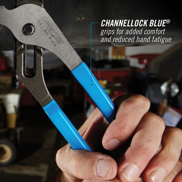 442 12-inch V-Jaw Tongue & Groove Pliers