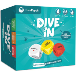 Dive In - SEL Conversation Dice Game with 400+ Topics