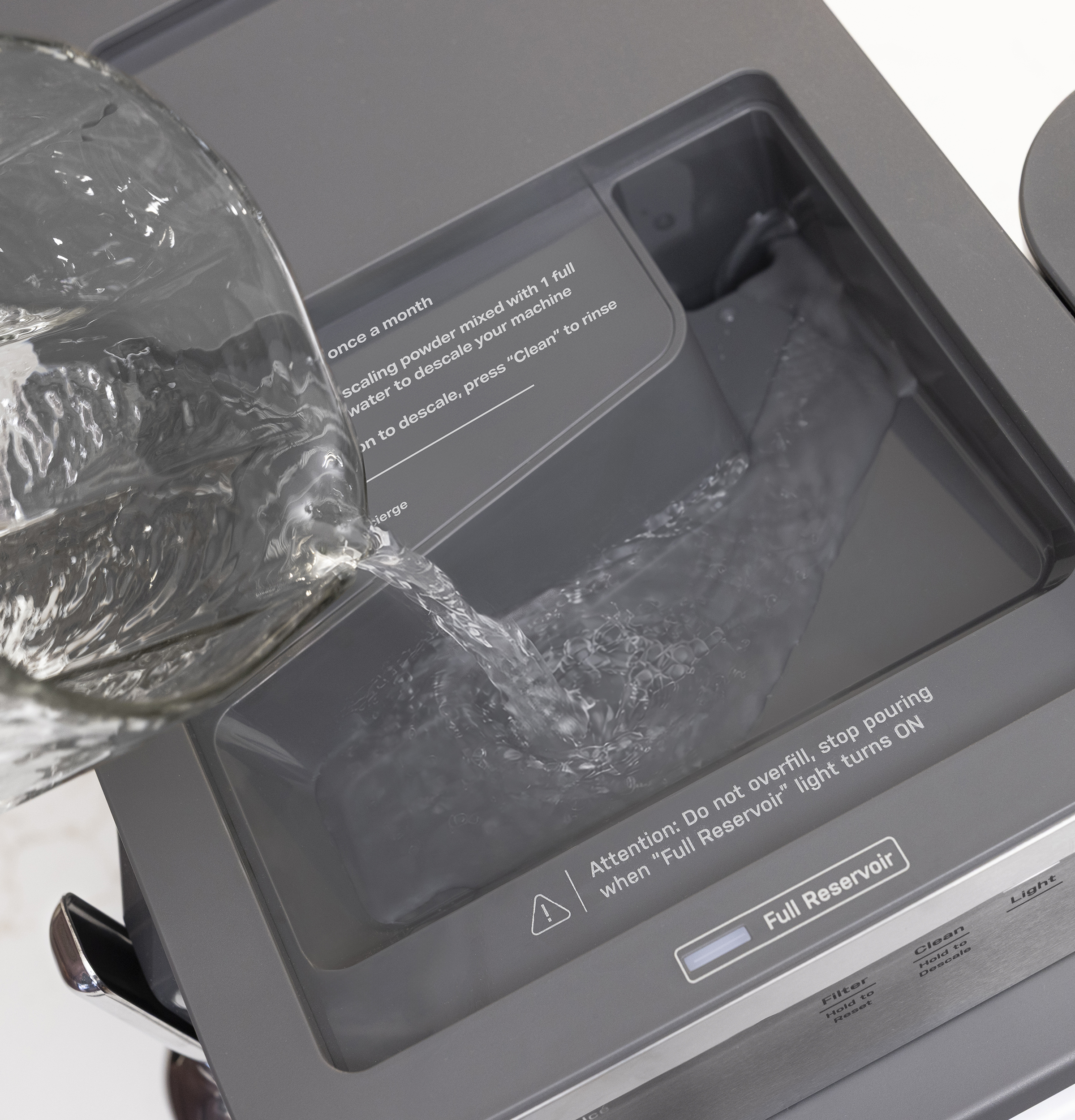 GE Profile Opal Mini Pro Nugget Ice Maker with Side Tank