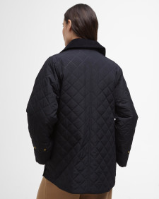 Corinne Quilted Jacket Black/Ancient