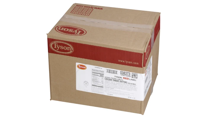 Tyson Red Label® Uncooked Homestyle Select Cut Chicken Tender Fritters _image_5