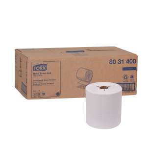 Tork, H80 Universal, 800ft Roll Towel, 1 ply, White