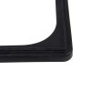 Sixth-size high-temperature silicone pan band in black