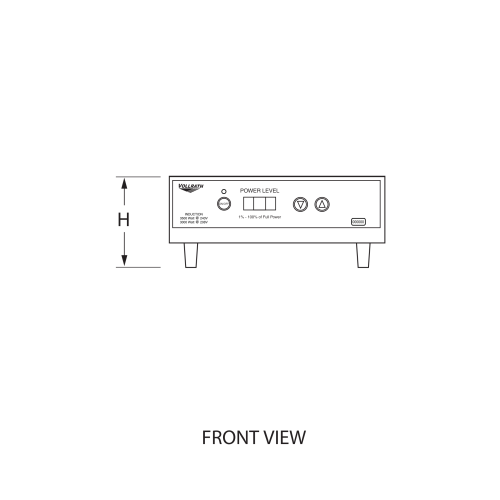 Engineering front view