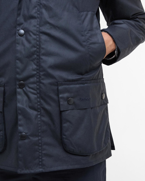 Ashby Waxed Jacket Classic Navy