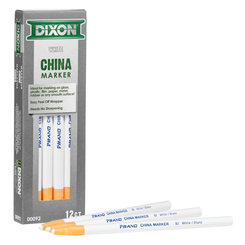 China+Marker%2C+White%2C+Dozen