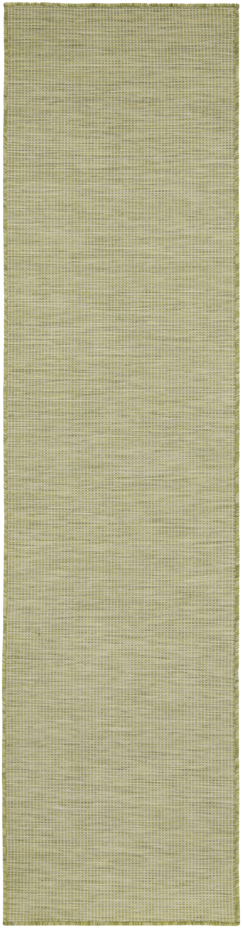Nourison Positano 2' x 6' Green Modern Rug
