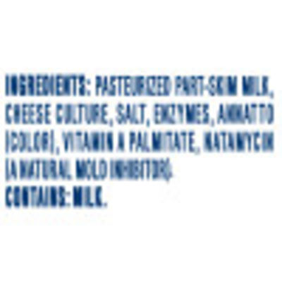 Kraft Sharp Cheddar Cheese with 2% Milk, 7 oz Block