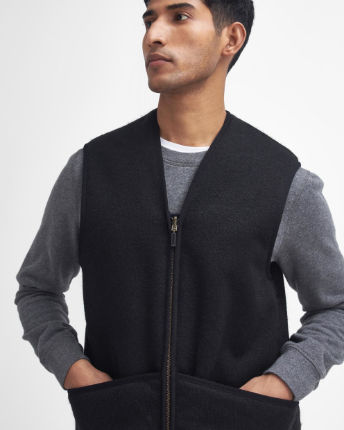 Warm Pile Zip-In Liner Classic Black