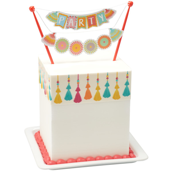 Tassels PhotoCake® Edible Image® Strips