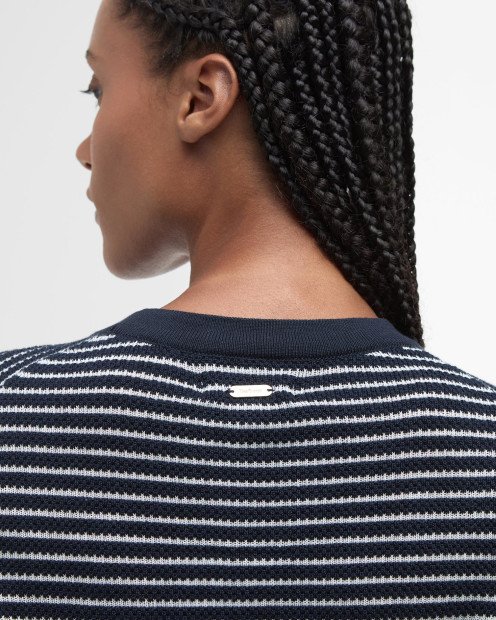 Macy Striped Crew Neck Jumper
