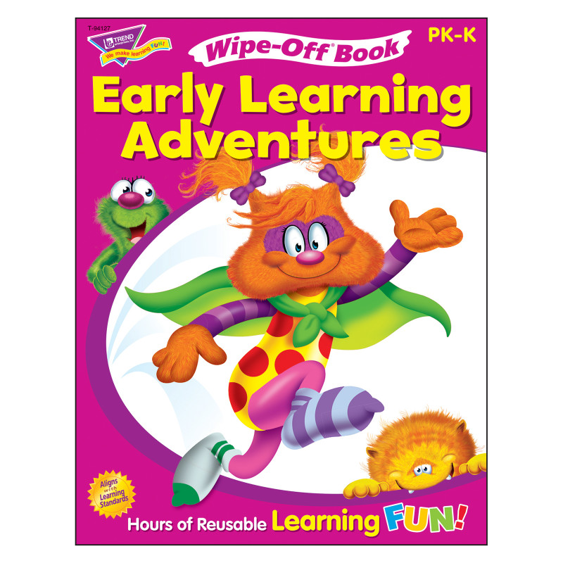 Get Ready for Kindergarten 1 Wipe-Off® Book, 28 Pages