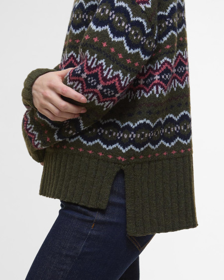 Helen Fair isle Roll-Neck Jumper
