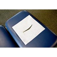 Graham Medical Headrest Sheet, 12 x 12 Inch, White