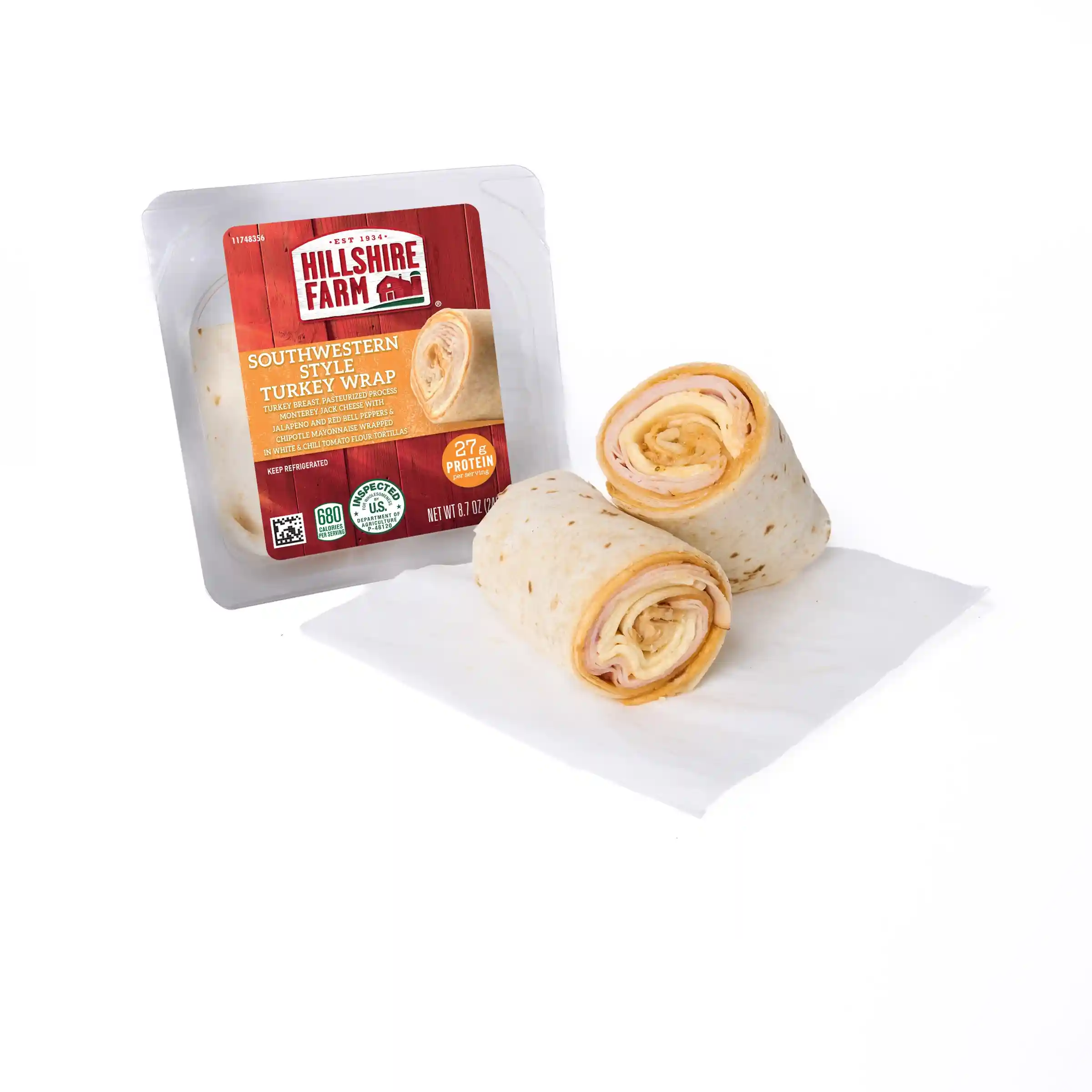 Hillshire Farm® Southwestern Style Turkey Wrap_image_2