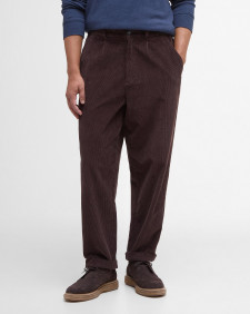 Pantaloni in velluto stretch a coste sottili dalla vestibilità comoda 