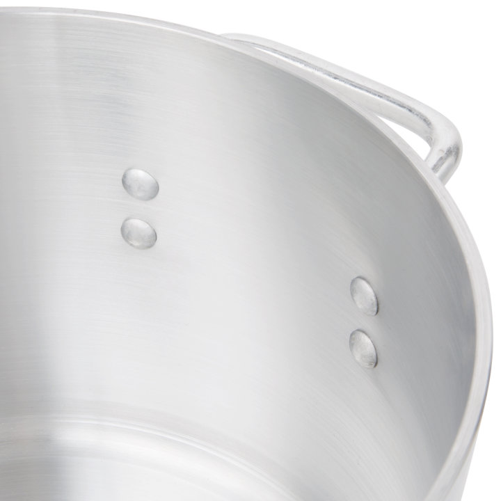 10-quart Arkadia™ aluminum stockpot in natural finish