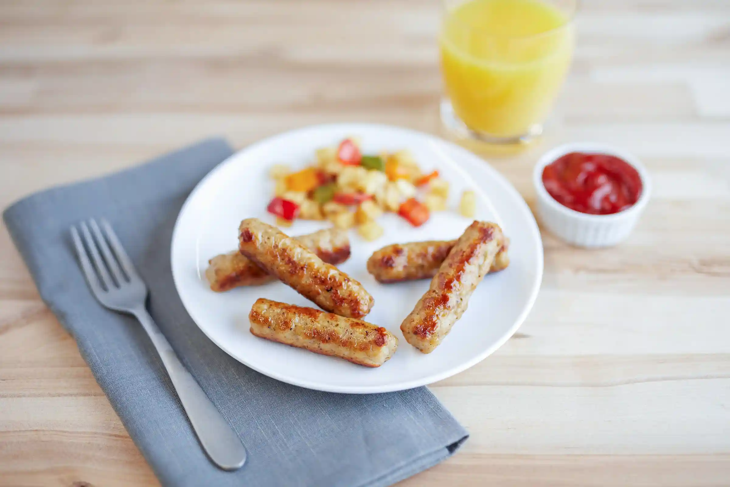 Jimmy Dean® Fully Cooked Pork Sausage Link, Lower Sodium, 10 Lbs._image_1