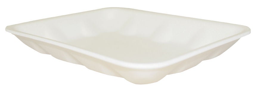 RJ Schinner Co TRAY, FOOD FM WHT 5 3/4"X8 1/4"X0.63" (500/CS)