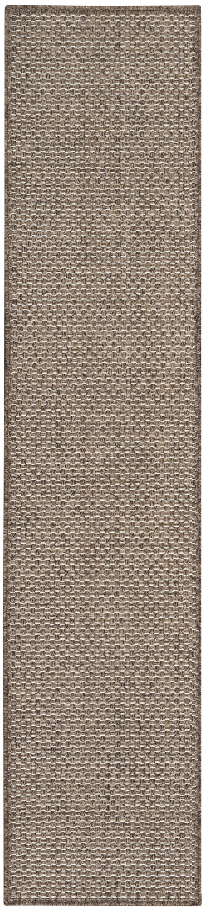 Nourison Tulum 2' x 6' Brown Outdoor Rug