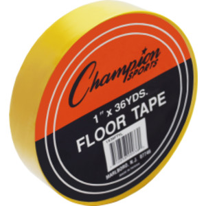 Floor Marking Tape, 1" x 36 yd, Yellow
