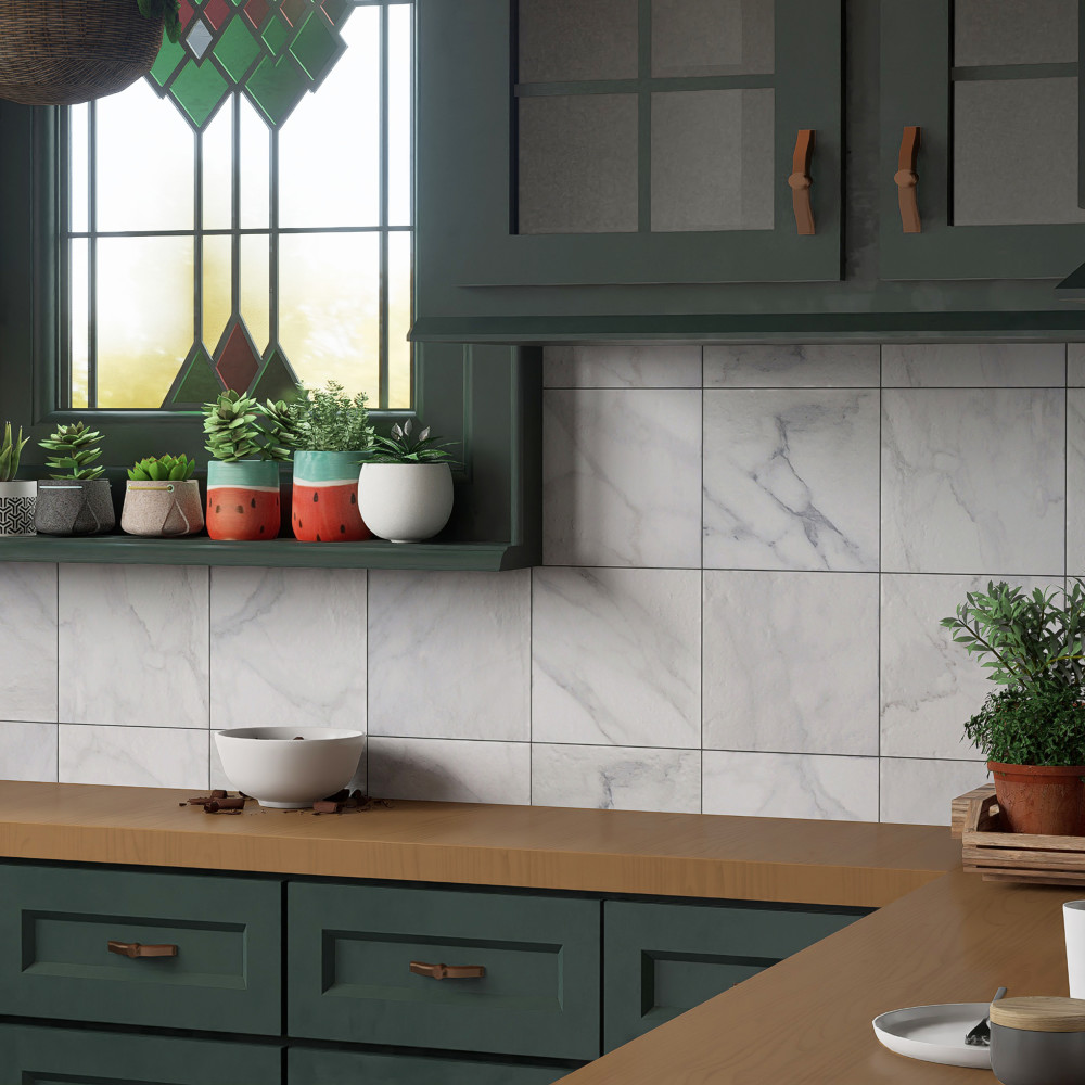 Sample – Versailles Carrara Porcelain Floor and Wall Tile