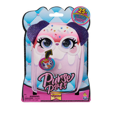 Purse Pets, Treat Yo Self Pupsicle Interactive Pet Toy and Handbag with Light up Cheeks, over 25 Sounds and Reactions, Kids Toys for Girls