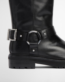 Stivali con bardatura Freya Black