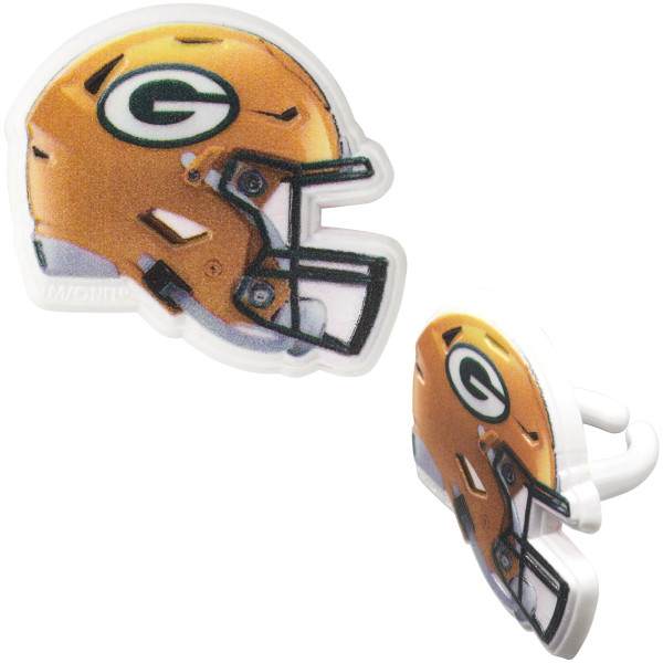 NFL Team Helmet Cupcake Rings