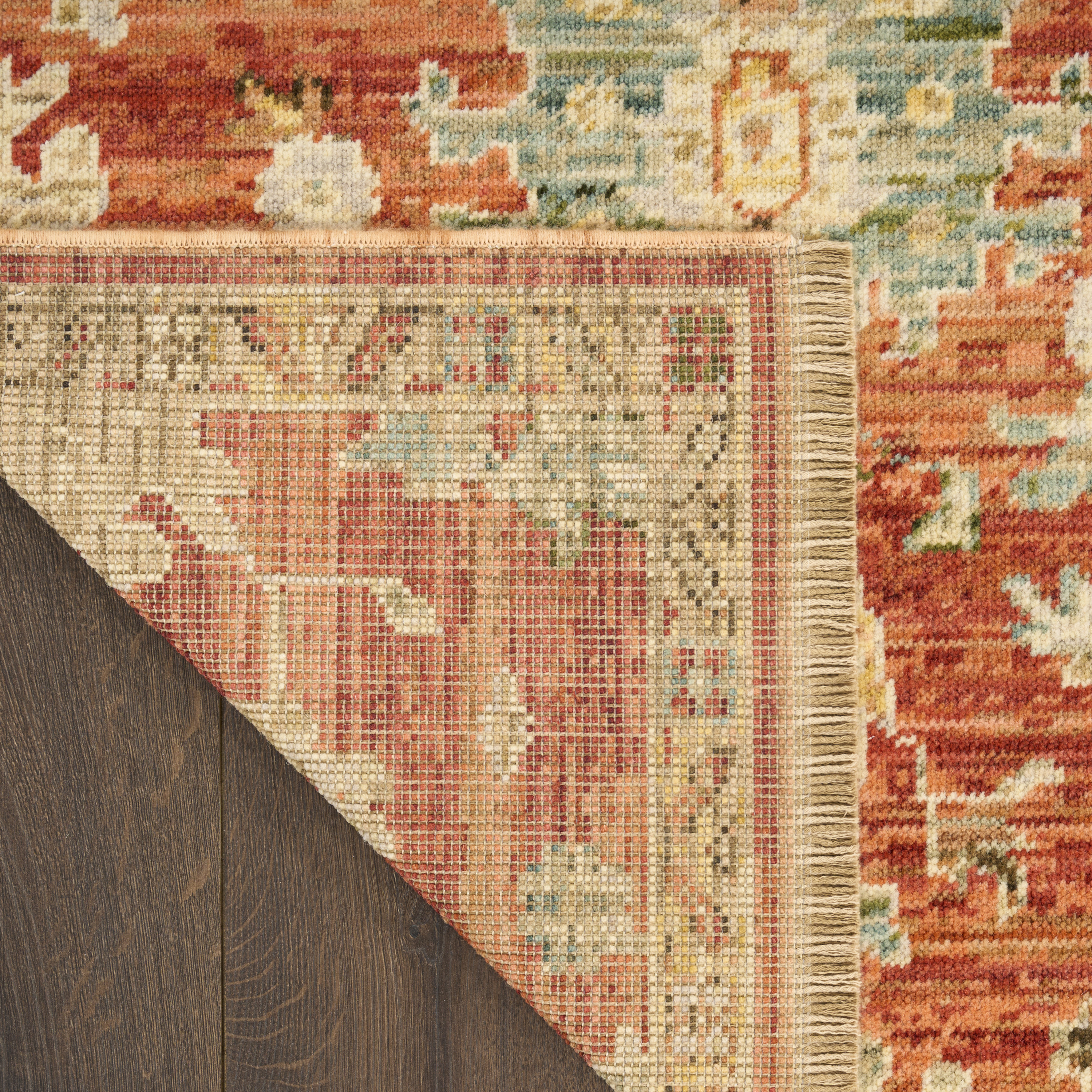 96.00" x 120.00" x .20" Antique Bloom Turkey N1253