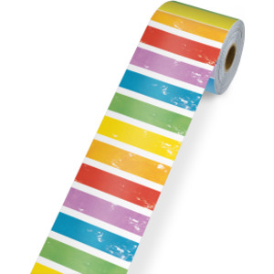 All Are Neighbors Stripes Rolled, 65 Feet