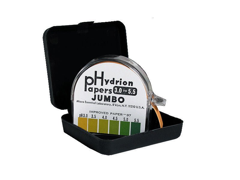 Hydrion™ pH Paper in Dispenser, 3.0 to 5.5